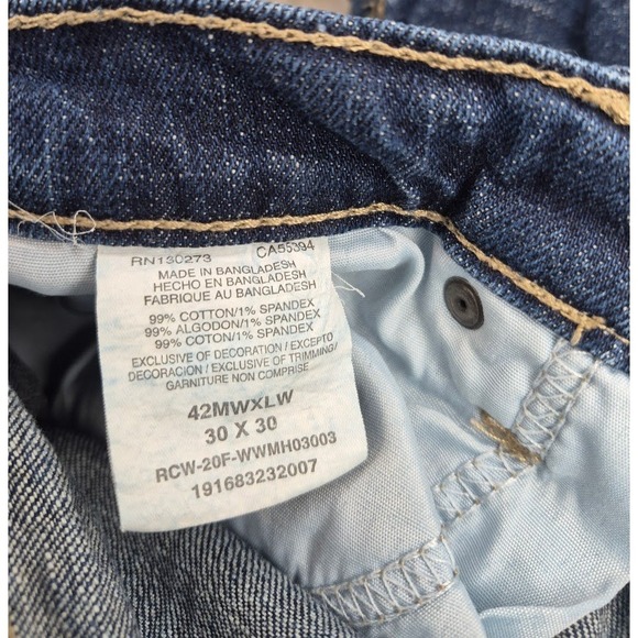 Wrangler 20X Relaxed Fit Jeans Mens Denim, Cowboy Cut  30x30 - Picture 6 of 6